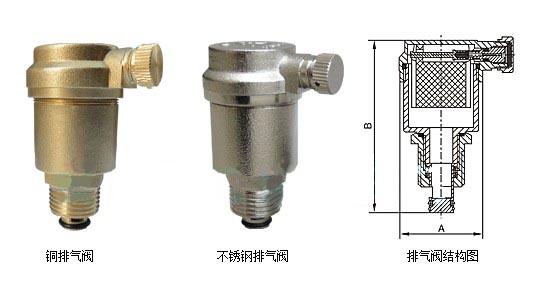 黃銅自動(dòng)排氣閥尺寸圖